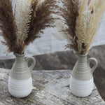 Load image into Gallery viewer, TWO TONE BOHO CERAMIC JUGS
