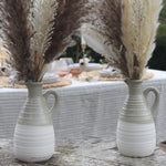 Load image into Gallery viewer, TWO TONE BOHO CERAMIC JUGS
