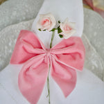 Load image into Gallery viewer, Pink Velvet Napkin Bow
