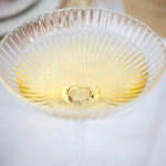 Load image into Gallery viewer, Ribbed Champagne glasses with tall stem
