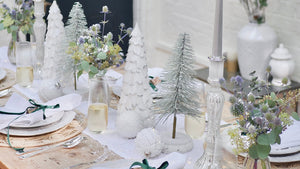 SNOW THISTLE TABLESCAPE