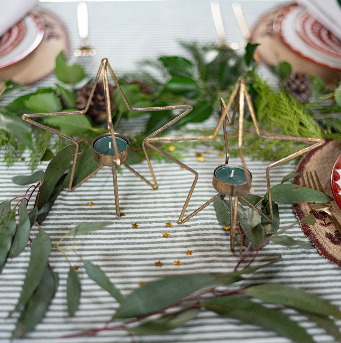 Christmas tealight holder