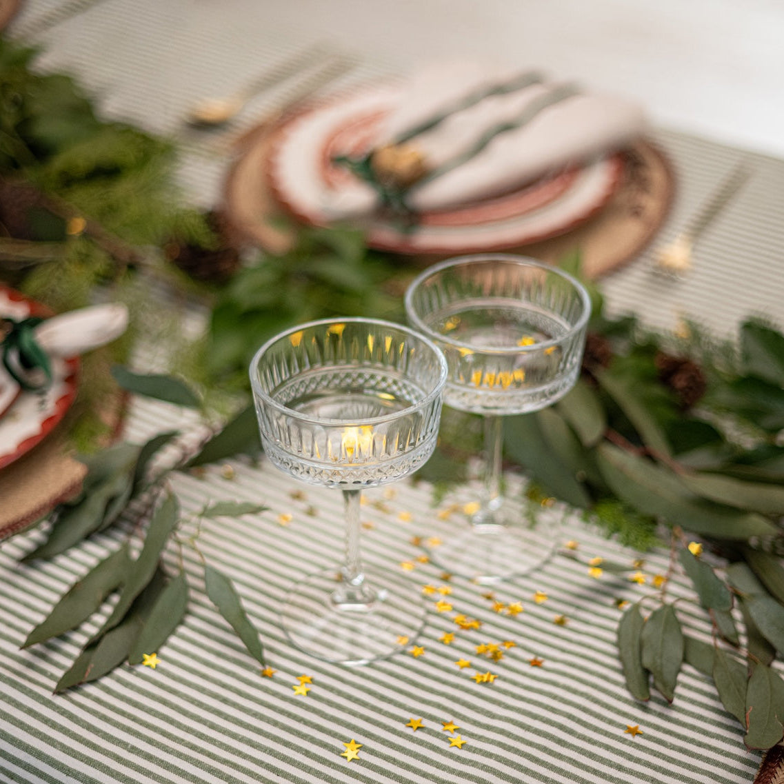 HERITAGE CHAMPAGNE COUPES - NEW