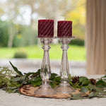 Load image into Gallery viewer, DIANE GLASS CANDLESTICKS - Pair
