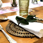 Load image into Gallery viewer, Rattan Spiral Placemats
