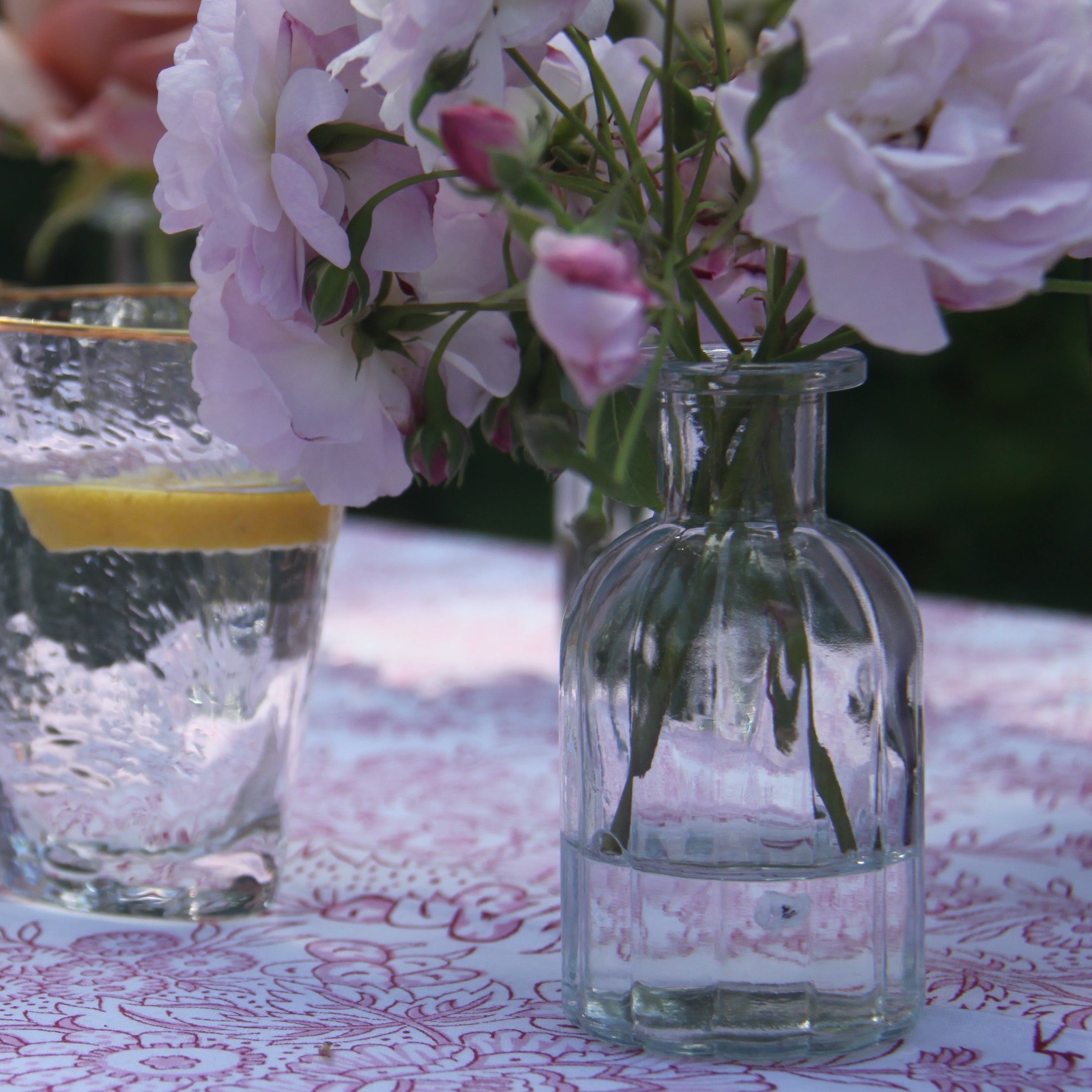 RIBBED BUD VASE TRIO