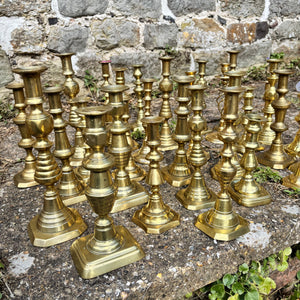 BRASS CANDLESTICKS - HIRE ONLY