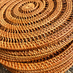 Load image into Gallery viewer, Wicker placemat or charger for wedding tablescape 
