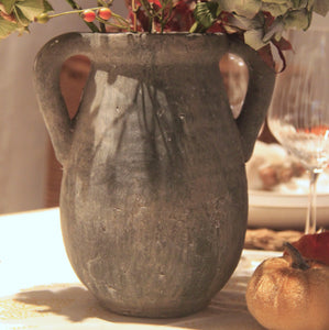 Rustic stone vase