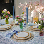 Load image into Gallery viewer, summer tablescape, coloured bud vases
