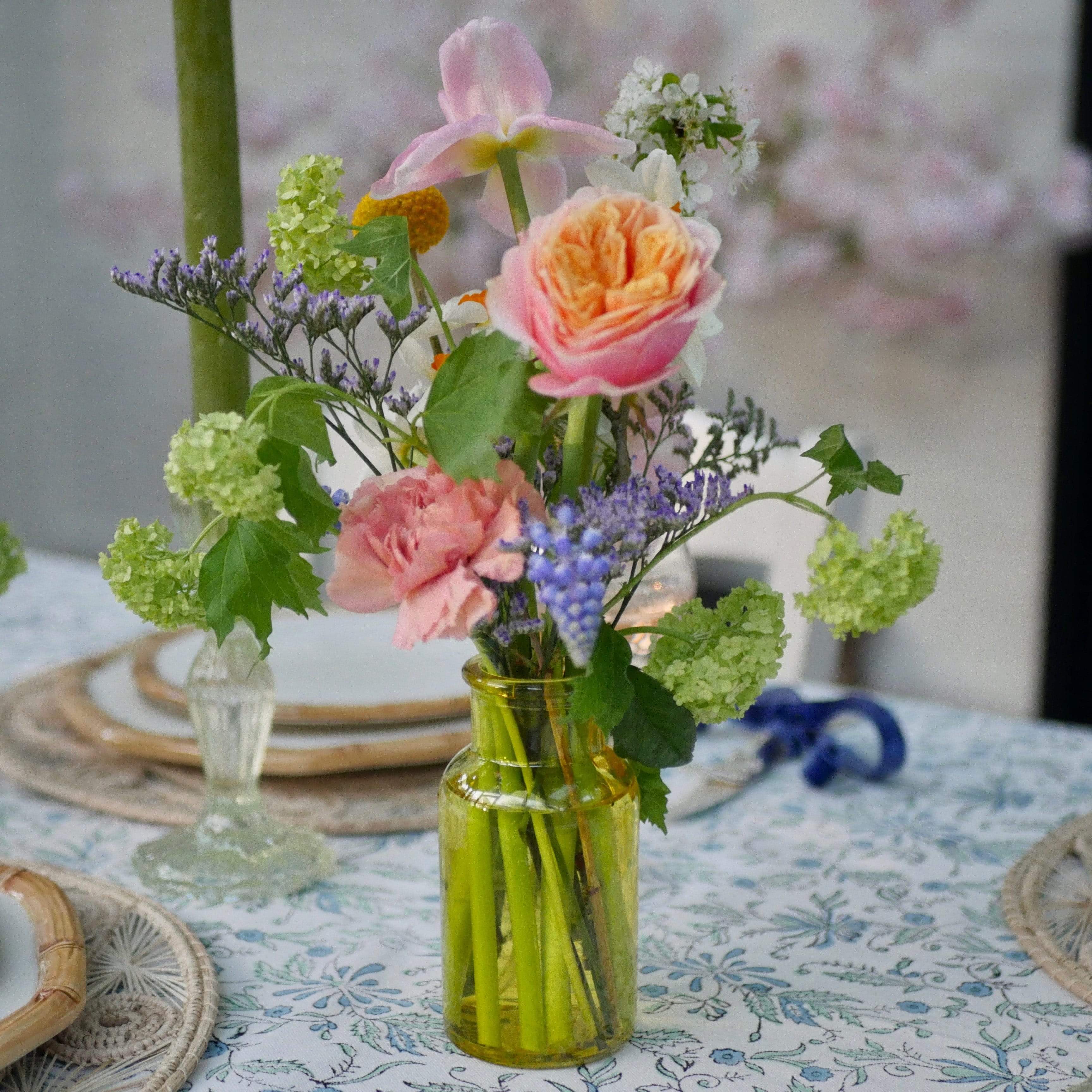coloured vase