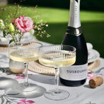 Load image into Gallery viewer, Retro Champagne Coupes with Gusbourne English Sparkling Wine
