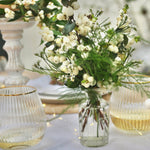 Load image into Gallery viewer, bud vase white berries mistletoe christmas table
